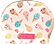 baskin robbins Original Makeup Pouch
