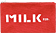 MILKFED. Original BAR logo pouch (calif NOVELTY FAIR)